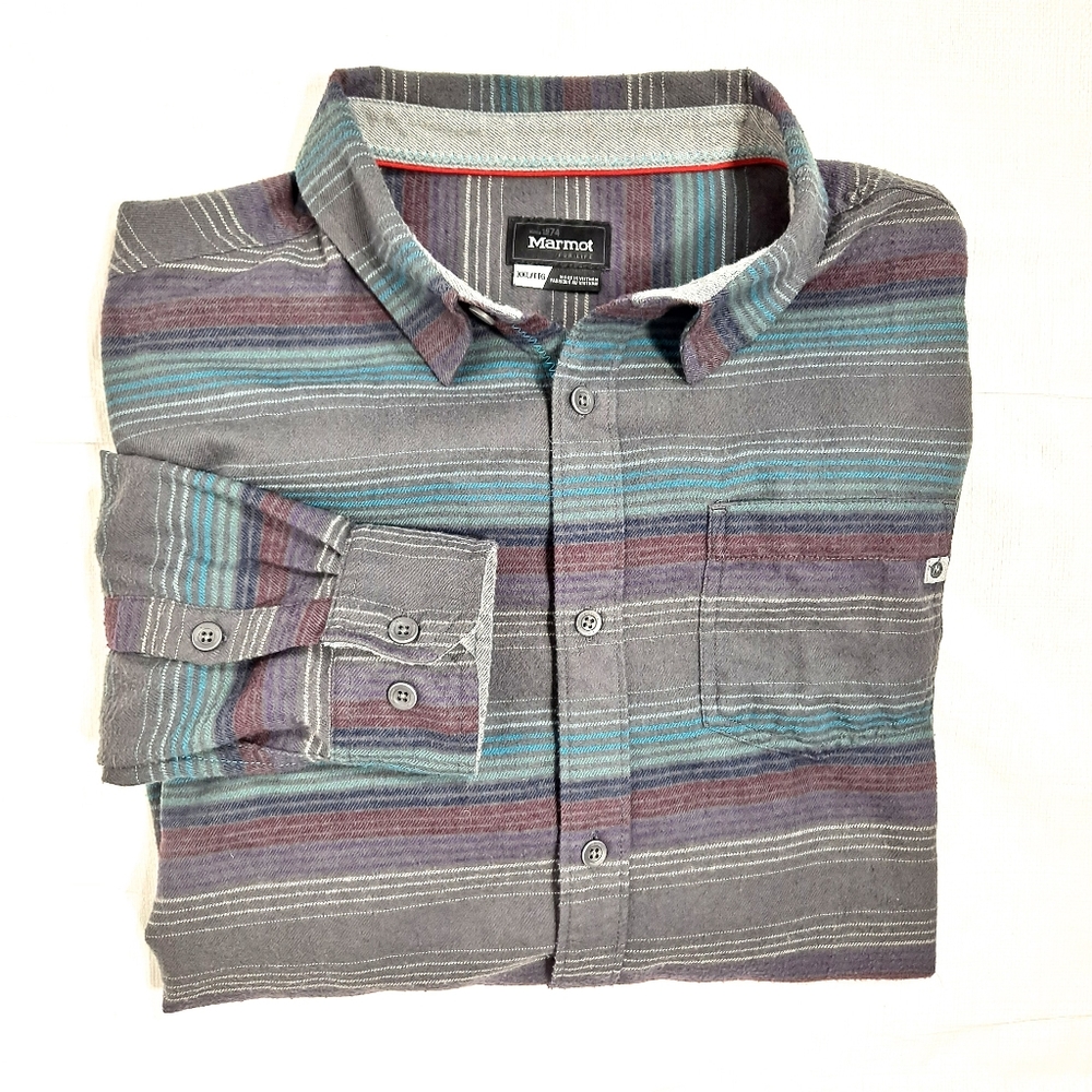 Marmot Fig Fairfax Midweight Long Sleeve Flannel Shirt